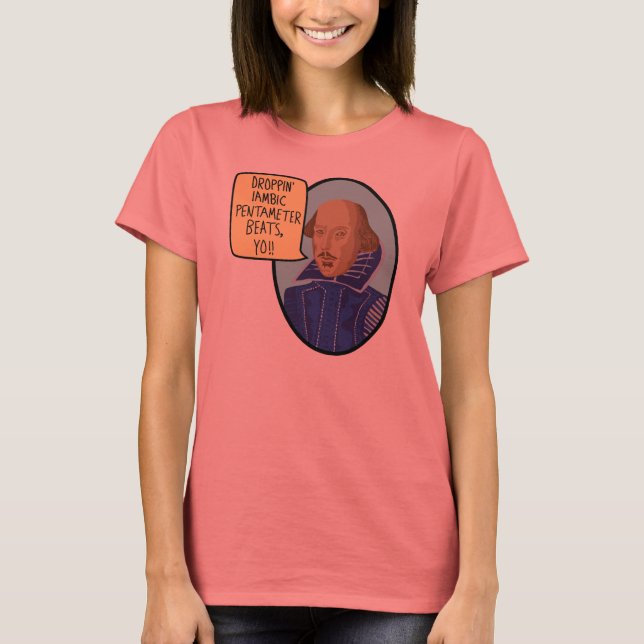 T-shirt Beats Iambic Pentameter (Devant)