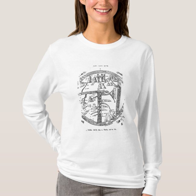 T-shirt Beatus de mappamundi de Turin (Devant)