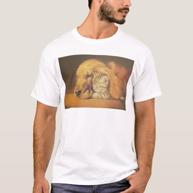 T-shirt Beau art Extraordinaire de chats et de chats de ch (Devant)