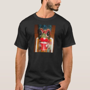 T-shirt Beau art traditionnel sri-lankais de masques de fe