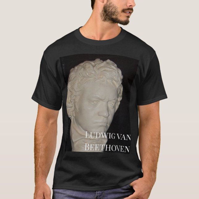T-shirt Beau buste Beethoven (Devant)