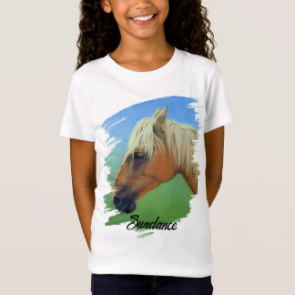 T-Shirt Beau cheval Palomino - Personnalisez pour votre an