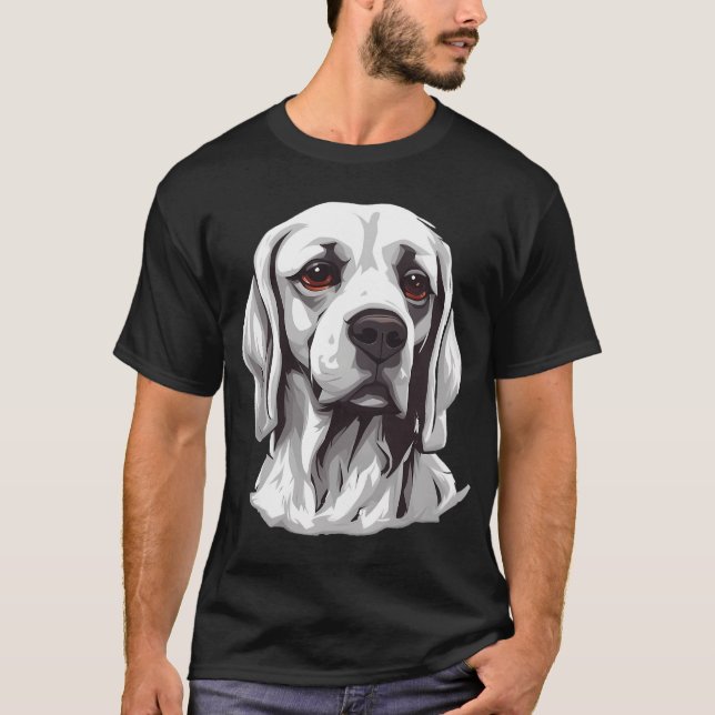 T-shirt Beau chien (Devant)