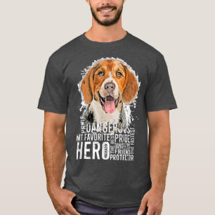 T-shirt Beau chien beagle