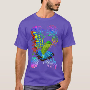 T-shirt Beau colibri coloré