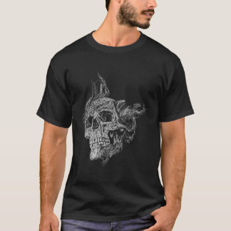 T-shirt Beau crâne bouché