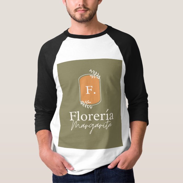 T-shirt Beau design de floreria  (Devant)