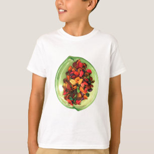 T-shirt Beau design rose extraordinaire coloré