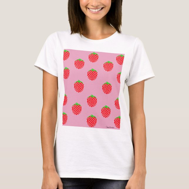 T-shirt Beau été Berry (Devant)