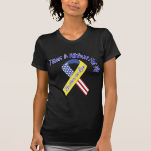 T-shirt Beau-frère - je porte des militaires Patrioti de