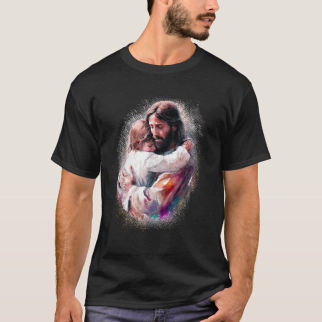 T-shirt Beau Jésus chrétien (Devant)