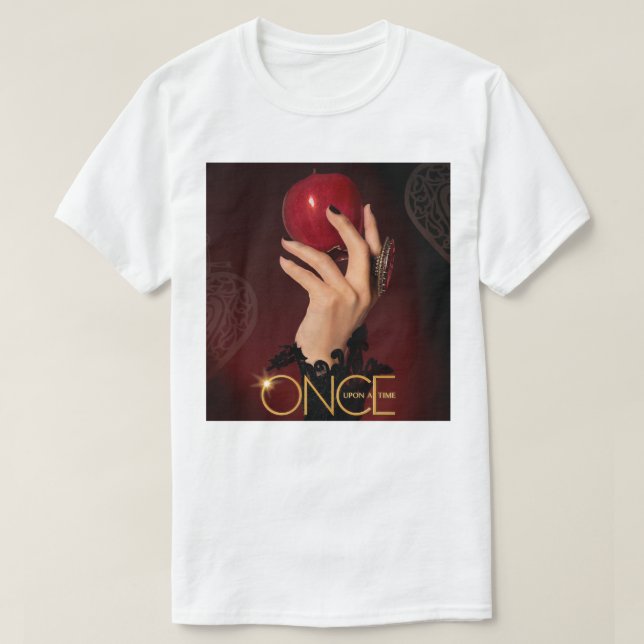 T-shirt Beau modèle Ouat Red Apple Evil Queen Poster (Design devant)