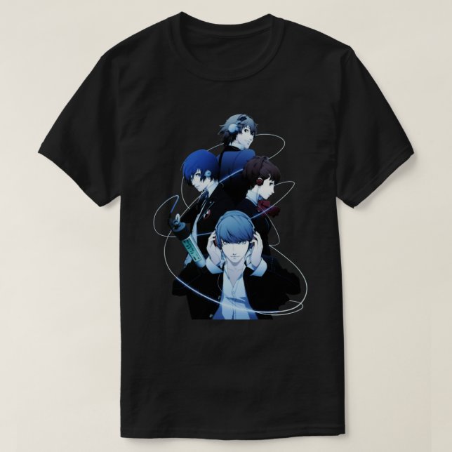 T-shirt Beau modèle Shin Megami Tensei - Persona 4 Fa (Design devant)