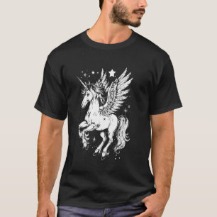 T-shirt Beau Pegasus Cheval ailé Créature mythique grecque