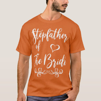 T-shirt Beau-père de la mariée et du marié, mariage assort