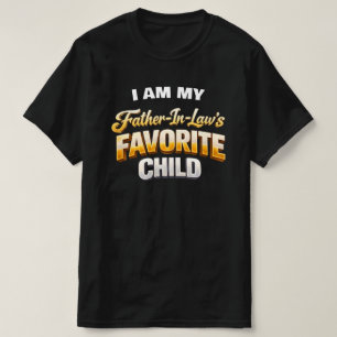 T-shirt Beau-père drôle enfant préféré sarcasme