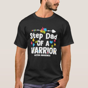T-shirt Beau-père d'une famille de guerriers pour la sensi