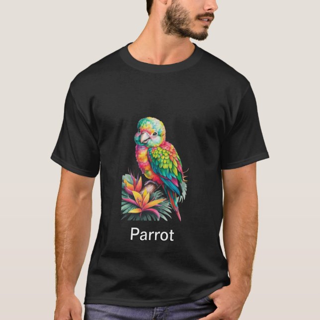 T-shirt Beau perroquet (Devant)