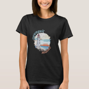 T-shirt Beau phare Ogunquit Maine