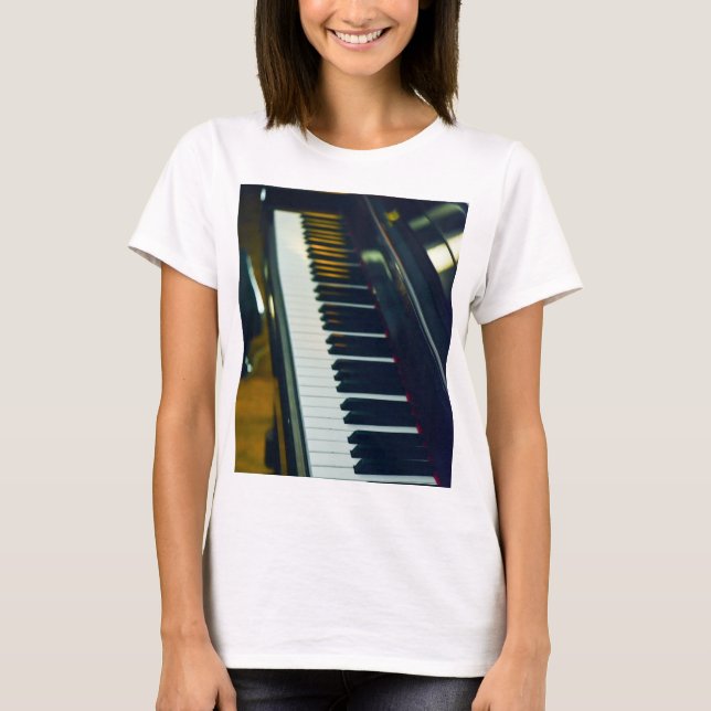 T-shirt Beau piano (Devant)