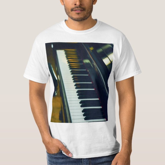 T-shirt Beau piano (Devant)