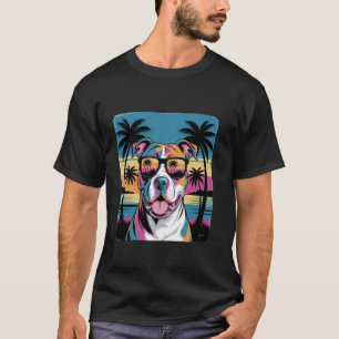 T-shirt Beau Pit Bull, Pit Bulls Colorés, Cadeau pour les