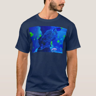 T-shirt beau poisson dans la mer