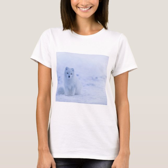 T-shirt Beau renard arctique (Devant)