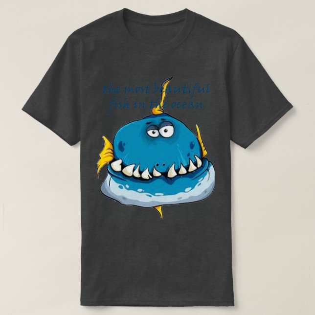 T-shirt beau requin (Design devant)