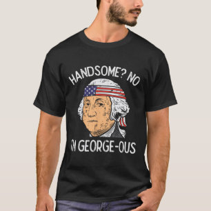T-shirt Beau sans Washington géant drôle 4 juillet