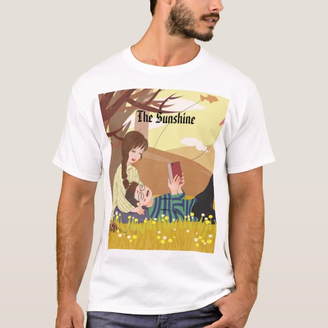 T-shirt Beau soleil (Devant)
