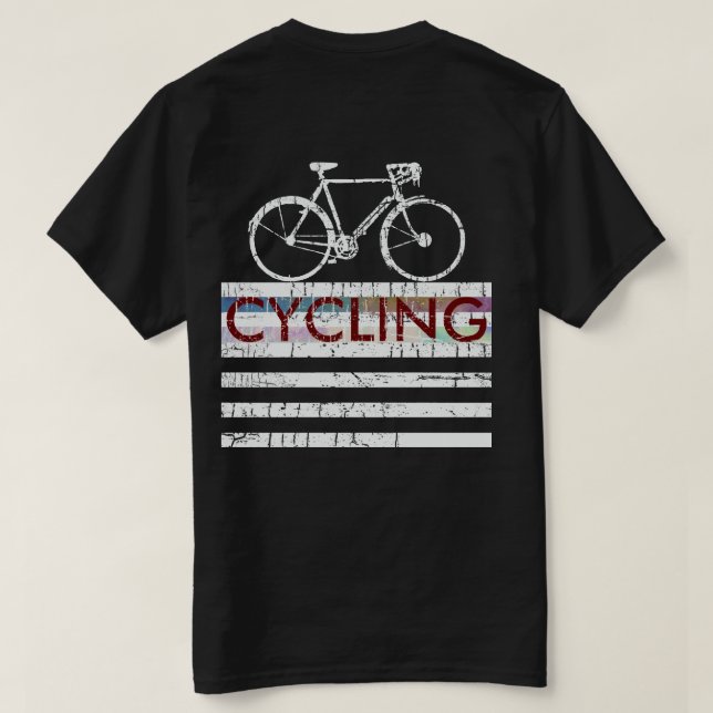 T-shirt beau vélo . vélo . thème vélo (Design dos)