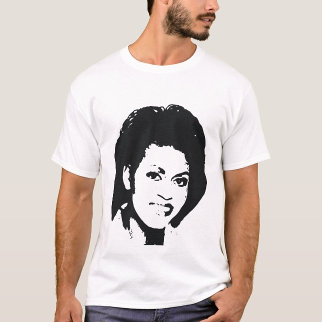 T-shirt Beau visage de Michelle Obama (Devant)