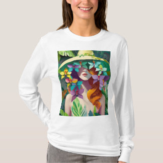 T-shirt Beau visage nature