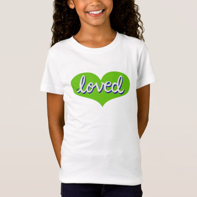 T-Shirt Beaucoup aimé - Filles ajustées (Devant)