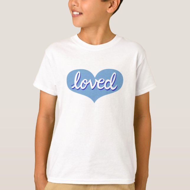 T-shirt Beaucoup aimé - Jeunesse (Devant)