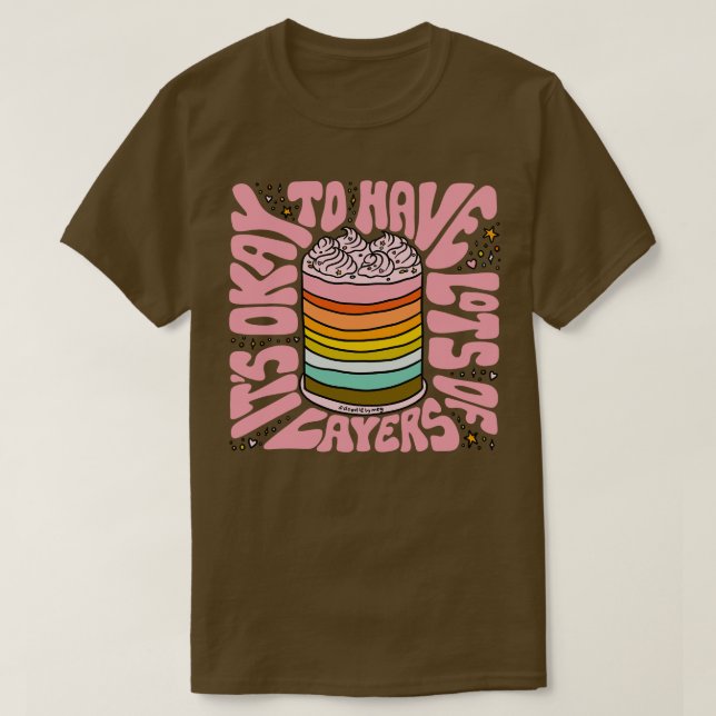 T-shirt Beaucoup de calques (Design devant)