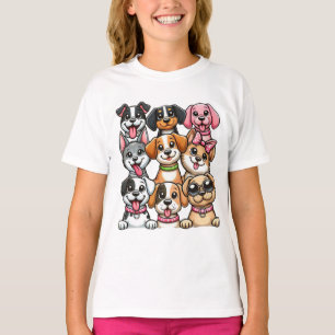 T-shirt Beaucoup de chiots