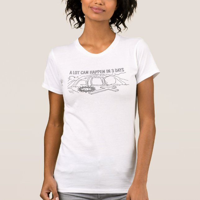 T-shirt Beaucoup de choses peuvent arriver (Devant)
