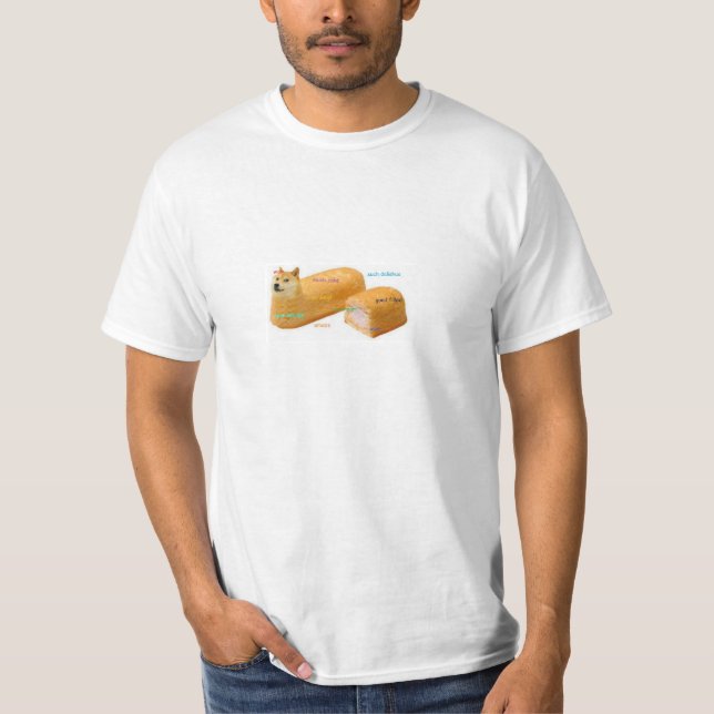 T-shirt Beaucoup de gâteau DogeShirt (Devant)