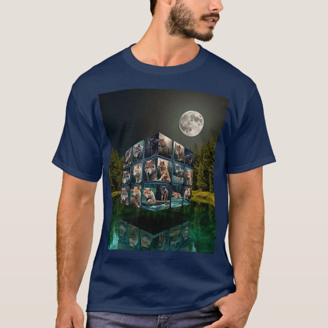 T-shirt Beaucoup de loups (Devant)