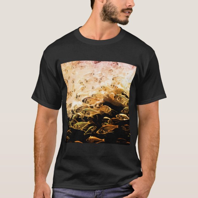 T-shirt Beaucoup de poissons (Devant)