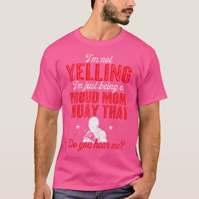 T-shirt Beaucoup De Thaïlandais Je Ne Crie Pas Juste Être  (Devant)
