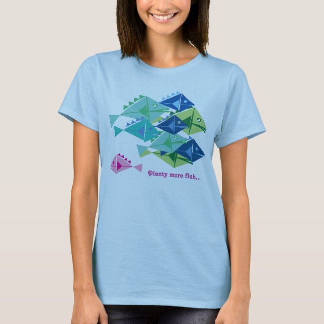T-shirt Beaucoup plus de poissons (Devant)