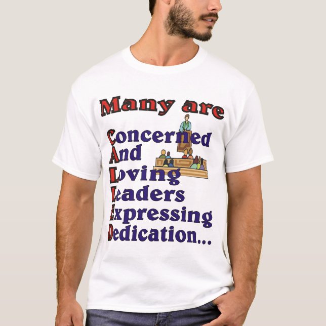 T-shirt Beaucoup s'appellent - peu sont choisis (Devant)