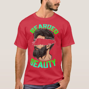 T-shirt Beauté à oreille Croissance des cheveux faciaux Ho