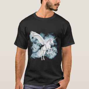 T-shirt Beauté de blanc de Pegasus