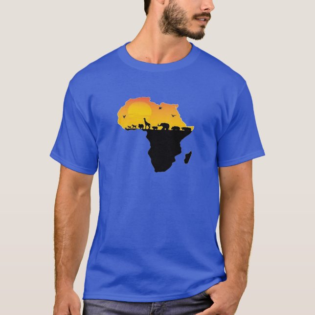 T-SHIRT BEAUTÉ DE L'AFRIQUE (Devant)