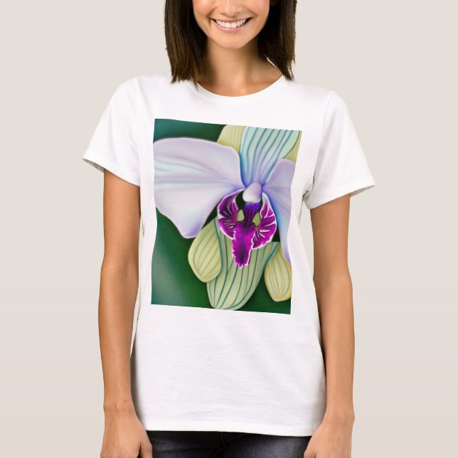 T-shirt Beauté des orchidées (Devant)