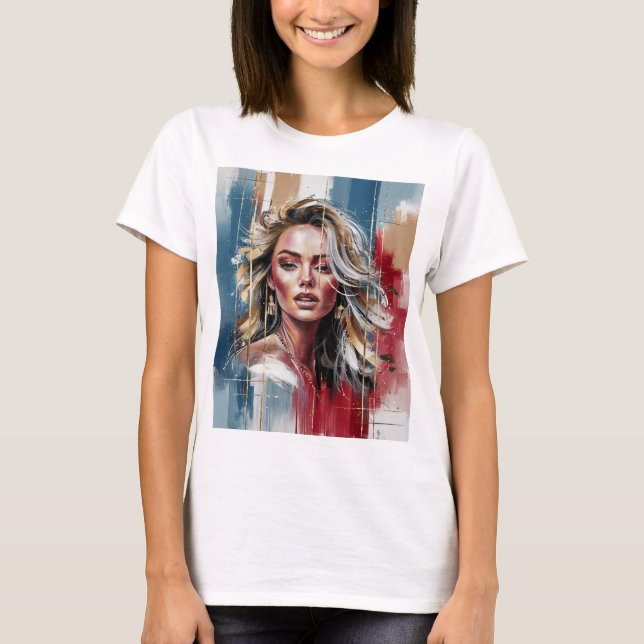 T-shirt "Beauté dorée" (Devant)